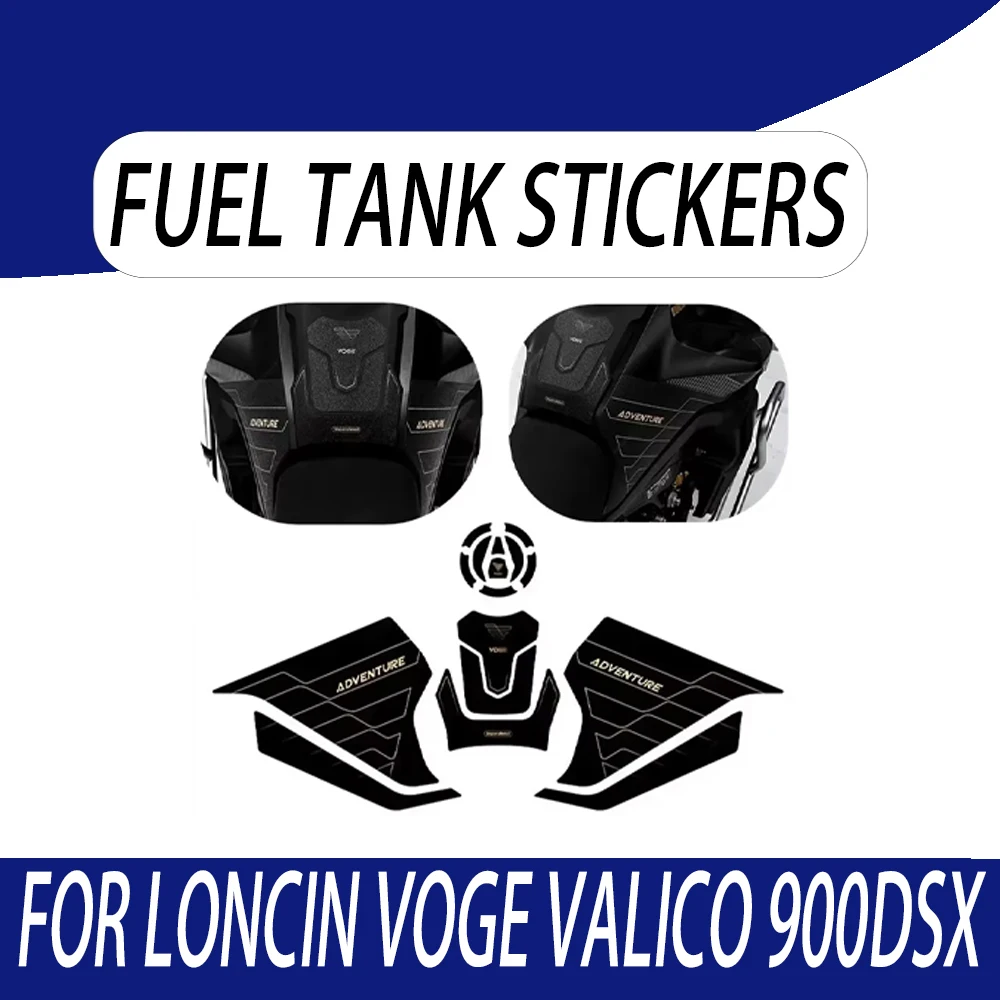 

Motorcycle Side Sticker Fuel Tank Pad DS900 X Knee Pad Grip Pad Tank Grips Stickers Decal For Loncin VOGE Valico 900DSX DS900X