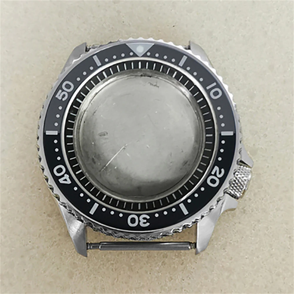 41.5mm Watch Case for NH35/36 Movement Stainless Steel Cases Replace for SKX007 Movements Watches Accessories
