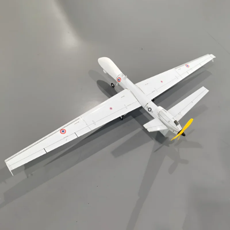 

New Long Wing Mq-9 Reaper Micro Remote Control Assembled Model Airplane Desktop Pendant Diy Fixed Wing Model Airplane Toys Gift