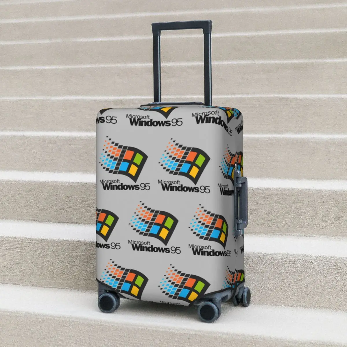 غطاء حماية صغير من Windows 95، أغطية حماية مرنة لأمتعة السفر مقاس 18-32 بوصة