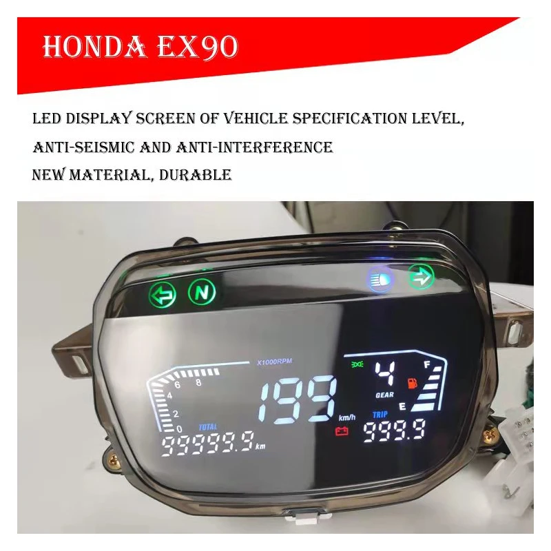 Motorcycle Digital Speedometer Meter For EX90