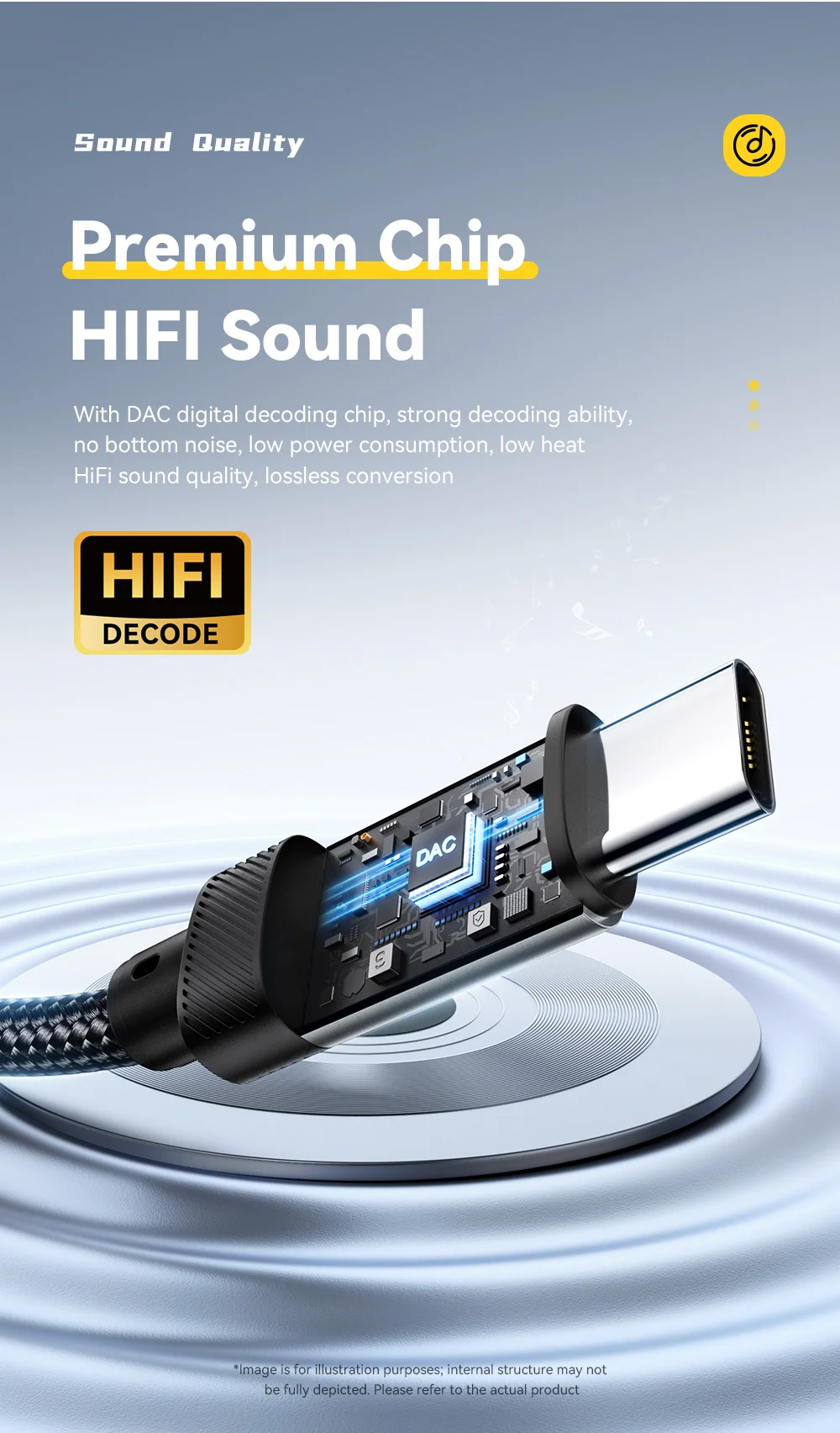 Essager Type C/USB-A/Lightning To 3.5mm Jack AUX Cable Audio Adapter for Phone Headphones Car HIFI Stereo Sound Audio Connector