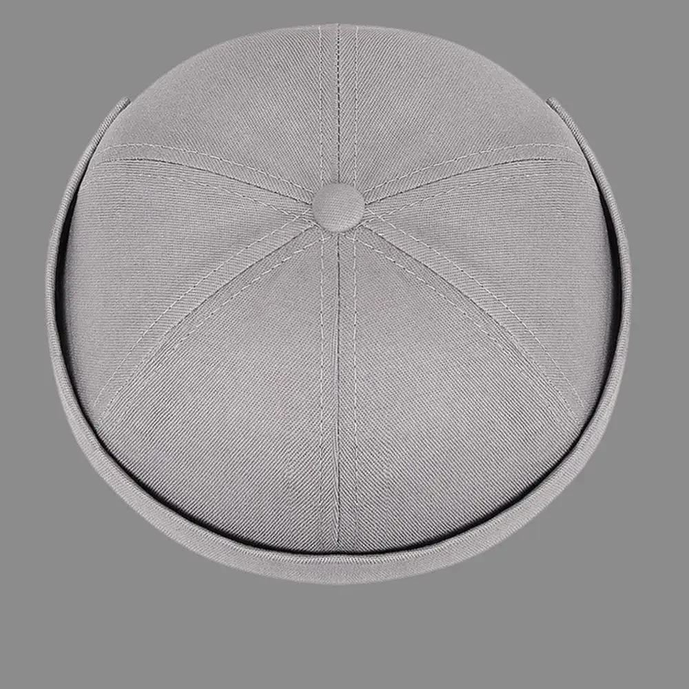 Beanie Hats Men Women Spring Autumn Landlord Hat Streetwear Hip Hop Brimless Hat Embroidered Coconut Tree Docker Cap Wholesale