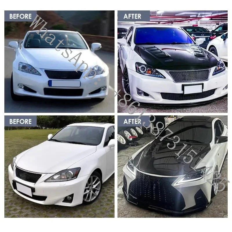 

Suitable 2006-2012 IS Series Real Carbon Fiber Engine Hood with High Toughness Lightweight Aerodynamic Bonnet Exterior Refit