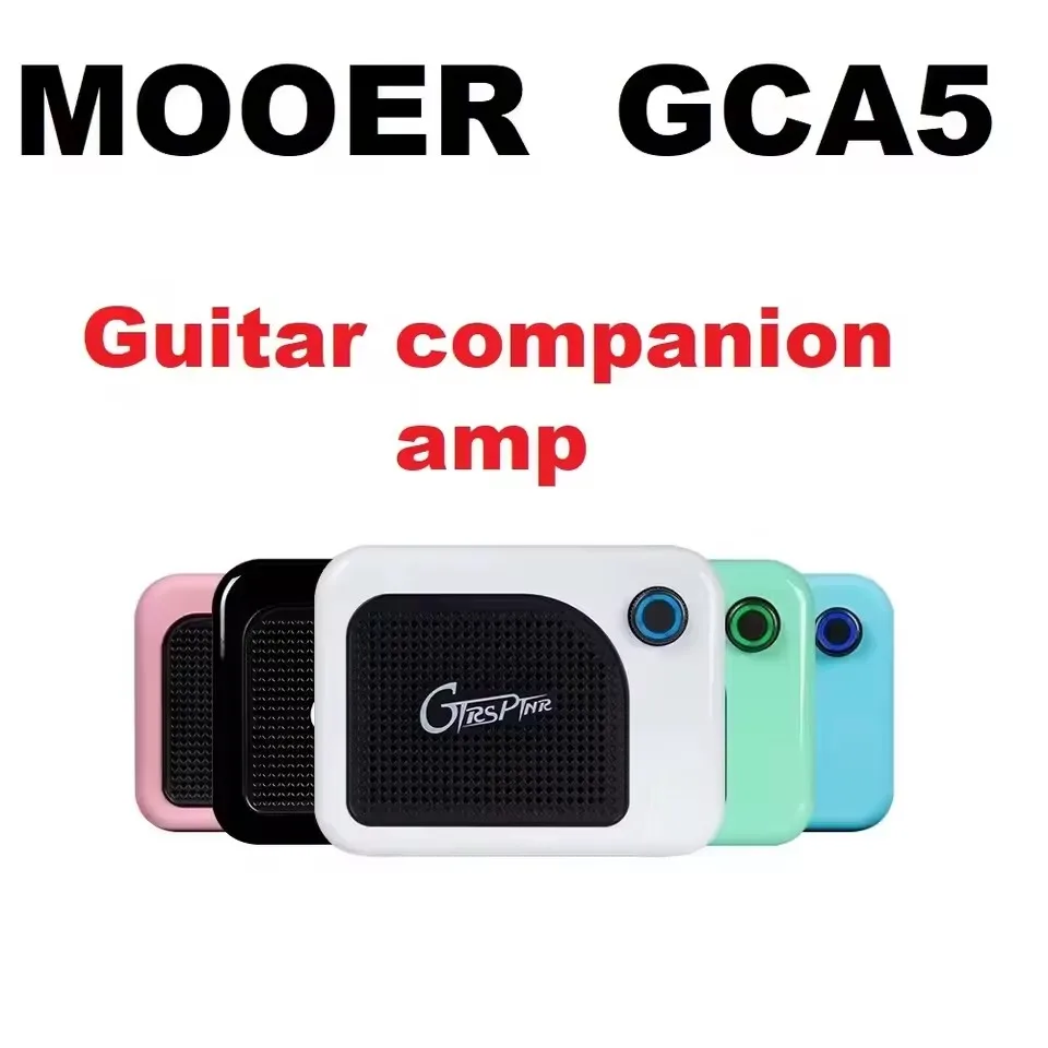MOOER GCA5 guitare acoustique électrique GTRS compagnon Mini haut-parleur sans fil Bluetooth Audio basse extérieure