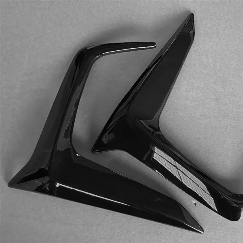 

AEF2-2PCS Car Front Fog Light Lamp Cover Splitter Trim Side Bumper Frame Air Intake Vent Lid For Toyota RAV4 2020-2022 Replaceme