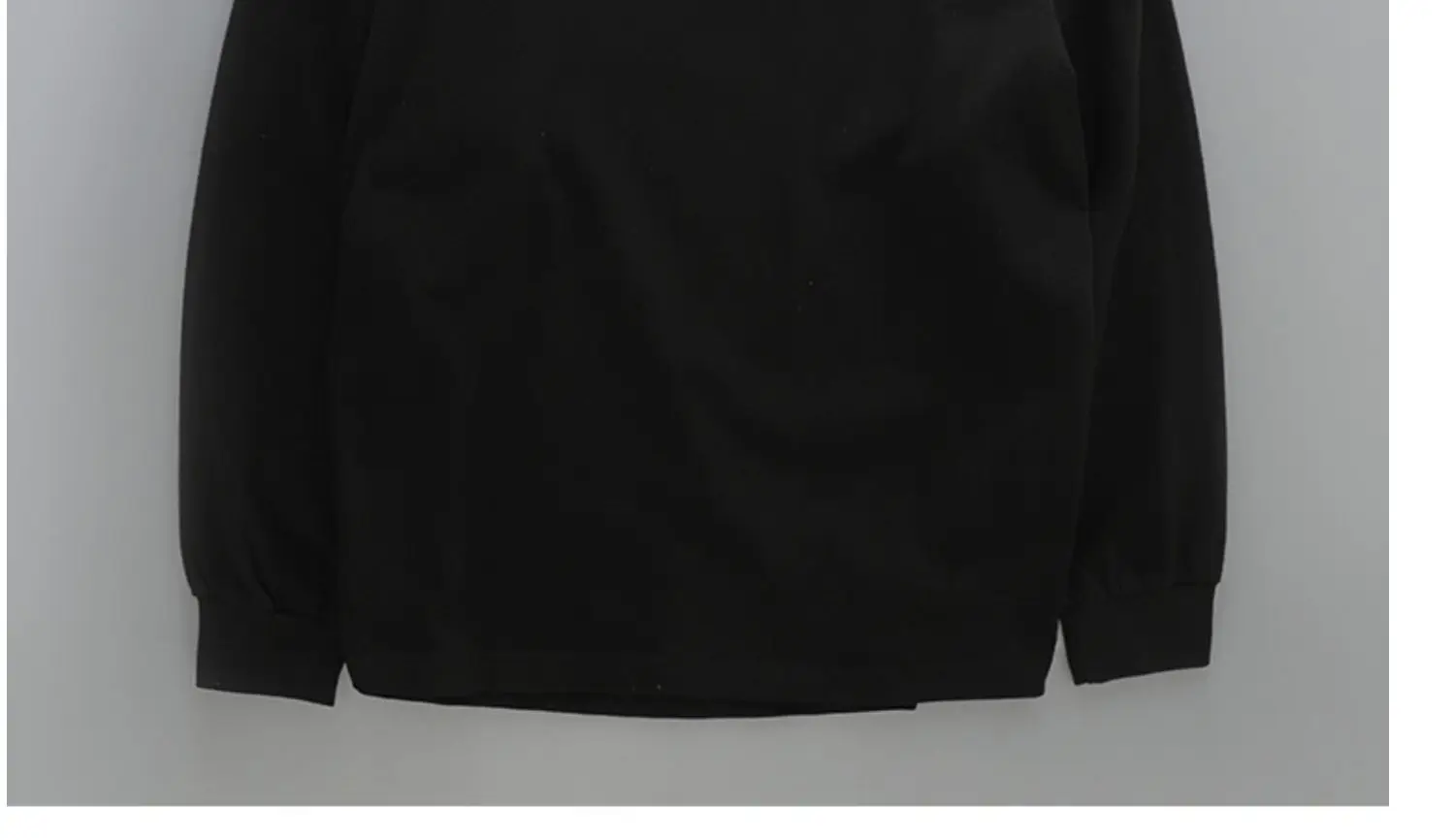 Dukeen 280 g schweres Langarm-T-Shirt für Herren, 100 % Baumwolle, Hemden, übergroße einfarbige Oberteile, schlichte T-Shirts, Herrenbekleidung – Detail 14