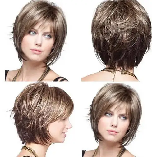 Fashion Sexy Short Women's Cover Bang Styling Cool Wig