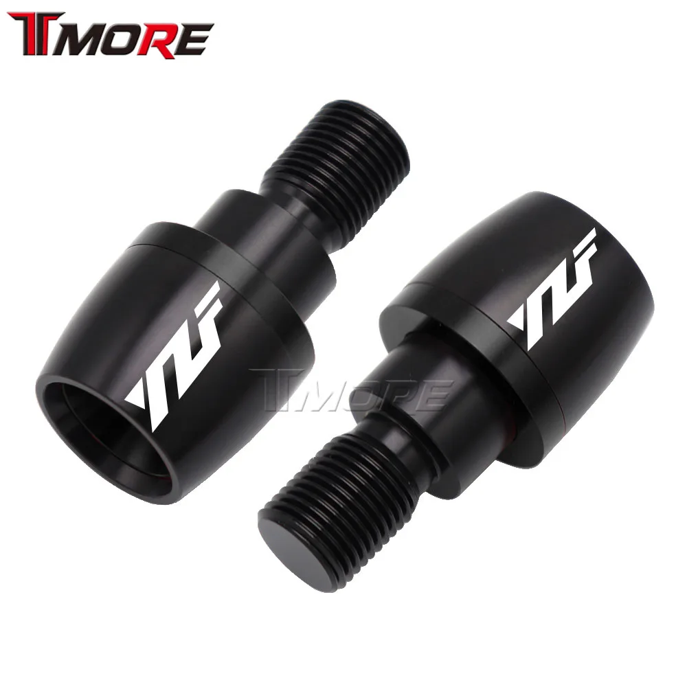 For Yamaha YZF R3 YZF R25 YZF R6 YZF R1 R125 R250 R6s Motorcycle Accessories CNC Aluminum Handlebar Grip Ends Plug Slider Cover