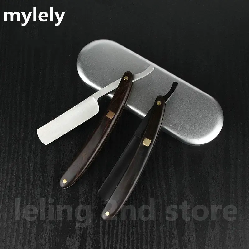 

1P Men's Premium Stainless Steel Straight Razor Professional Perfect Shave Barber Manual Shaving Razors Salon Hairdresser Tools