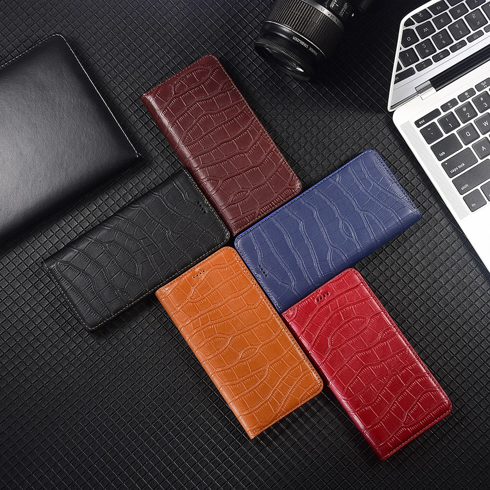 Crocodile Belly Genuine Leather Flip Case For Huawei Mate 10 20 20X 30 40 50 60 70 XT Pro Plus Lite Ultimate Wallet Cover Cases - Image 5