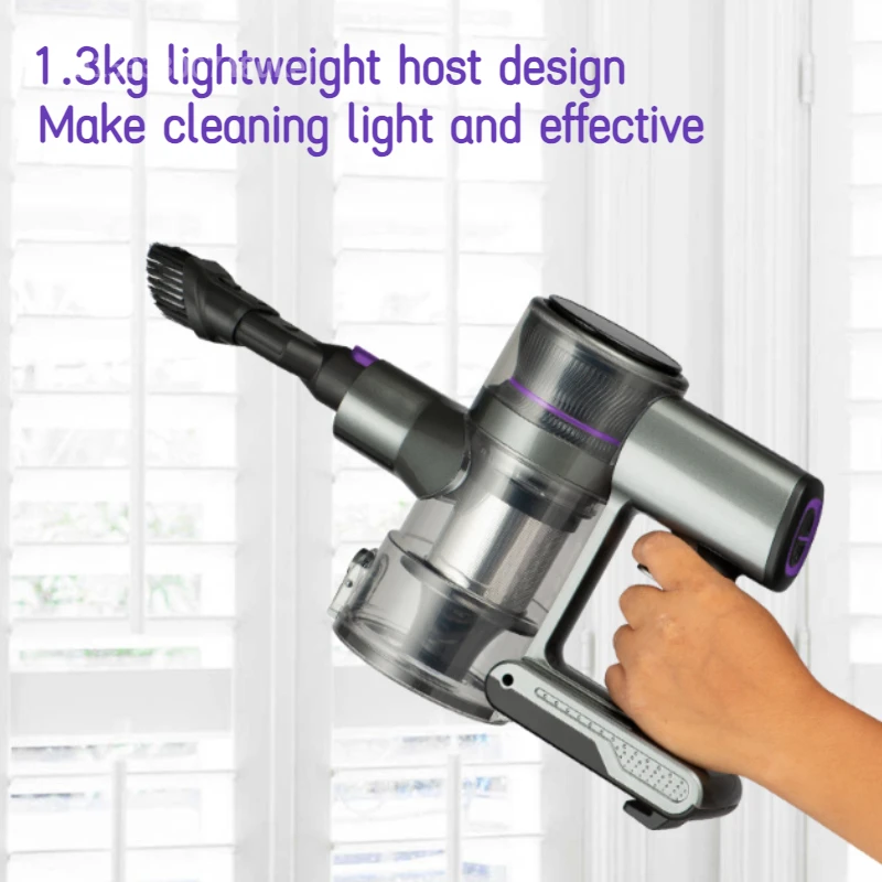 Wireless Handheld Vacuum Cleaner 250W 20kPa Suction Power Vertical Multi-functions Handheld Sweeper Mopping Machine Home