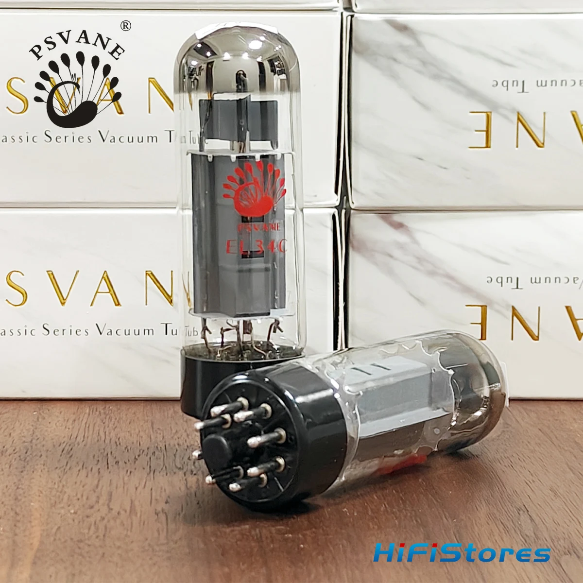 

PSVANE EL34C Vacuum Valve Tube Replace EL34 6CA7 6L6 KT77 5881 EL34B Hifi Audio Vintage Tube Precision Pairing