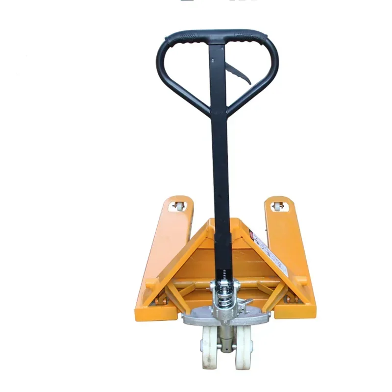 Labor-saving 2T manual hydraulic truck warehouse trolley trailer lifting pallet truck ground cattle forklift