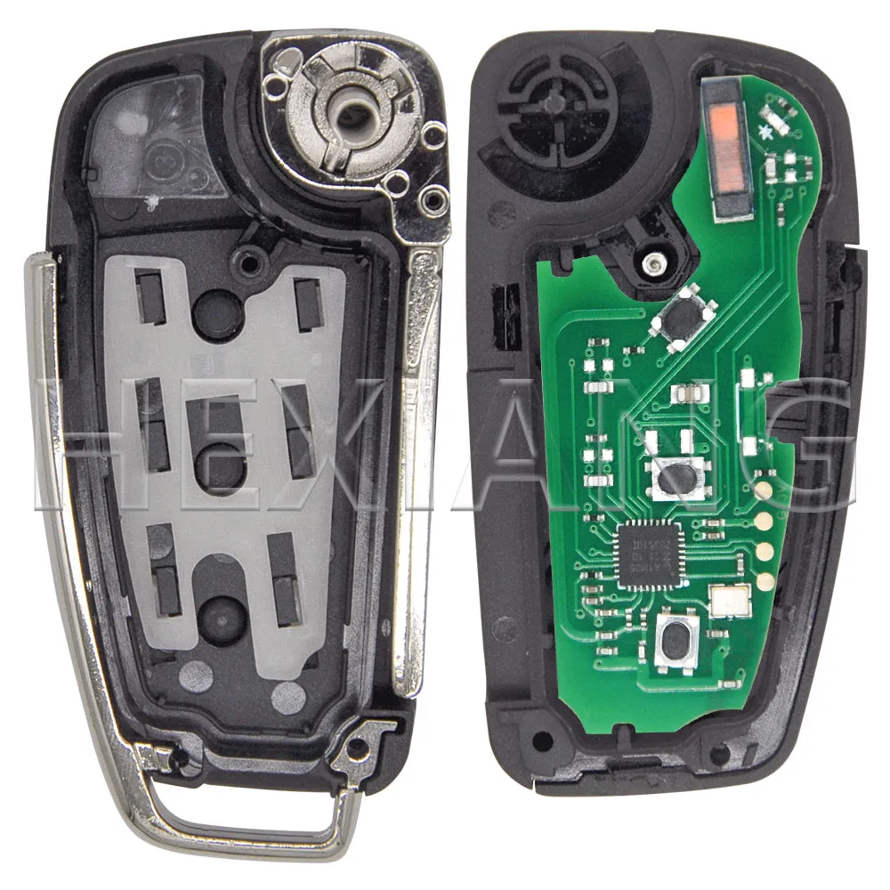 HE 8V0837220D MQB48 Chip 433MHz Keyless Go Car Remote Key 8V0837220G 8V0837220 For Audi A3 S3 2012-2019