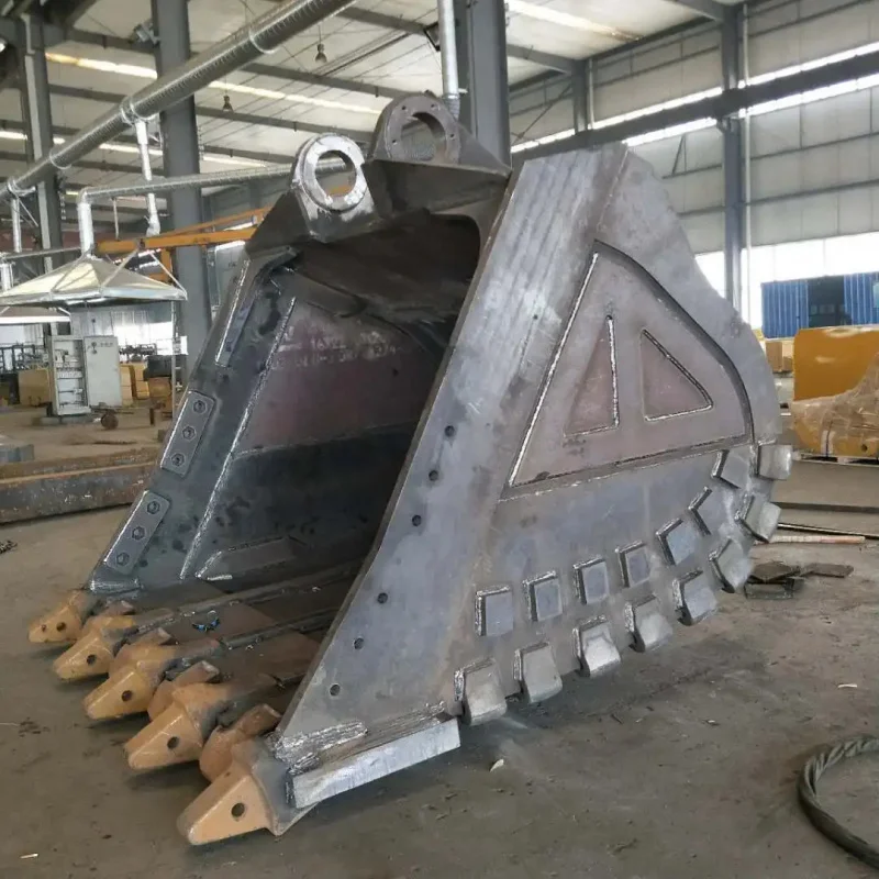 

Heavy Duty Mine Rock , Wear Resistant Hard Steel Digging Bucket For Mining Quarry Project