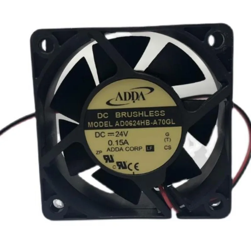 New for ADDA AD0624HB-A70GL 6025 DC 24V 0.15A Frequency Converter Fan 6CM 60*60*25mm