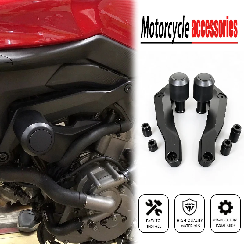 Fit For Ducati Monster937 950 + (Plus) 2021-2025 Motorcycle Falling Protection Frame Slider Fairing Guard Crash Pad Protector