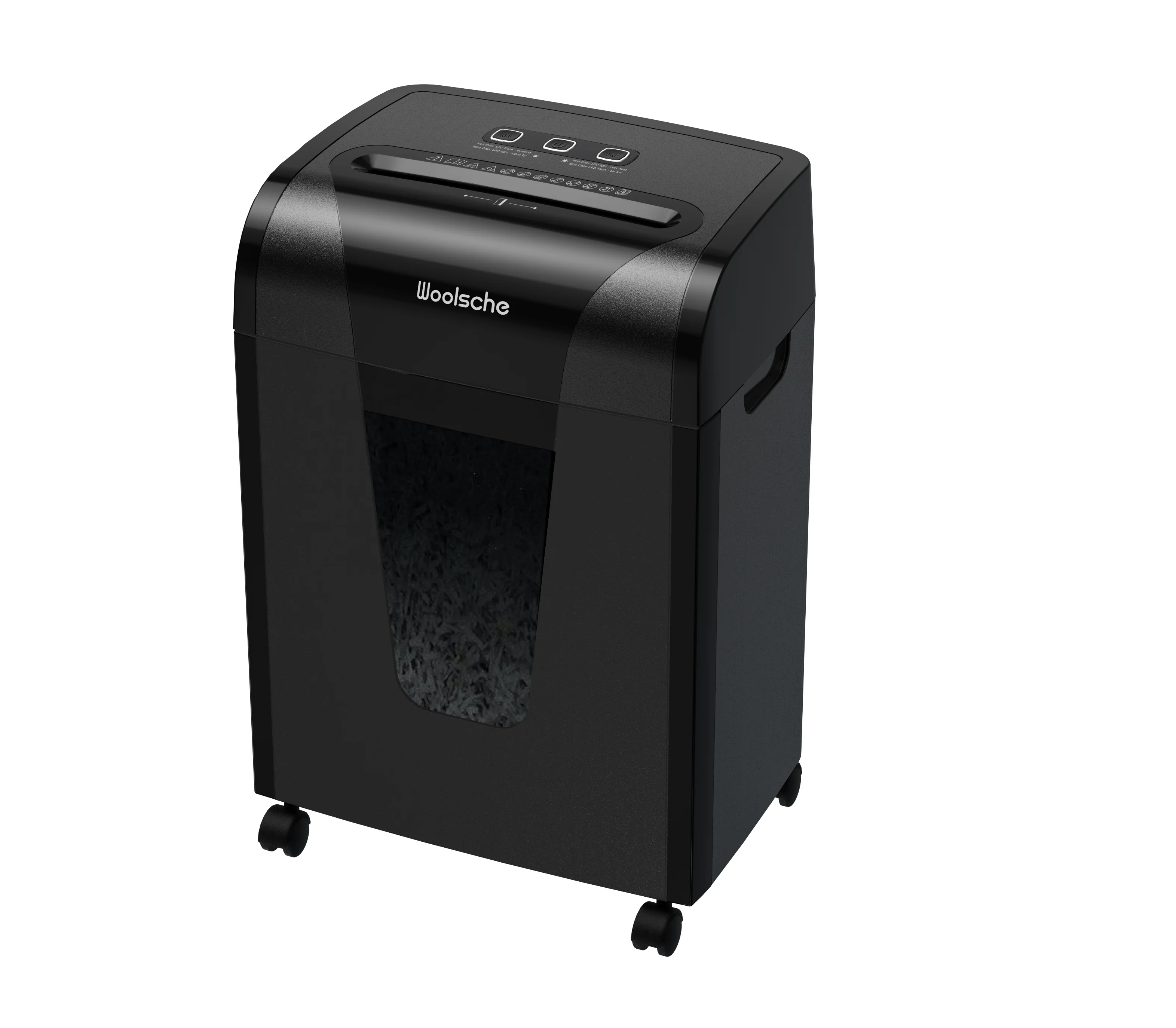 

High Security P-5 File Shredder Confidential Paper Shredder For Office Commercial Home C261P-10