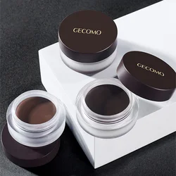 GECOMO Long Wear Matte Eyeliner Gel Cream, Quick Drying Waterproof Eyeliner Gel