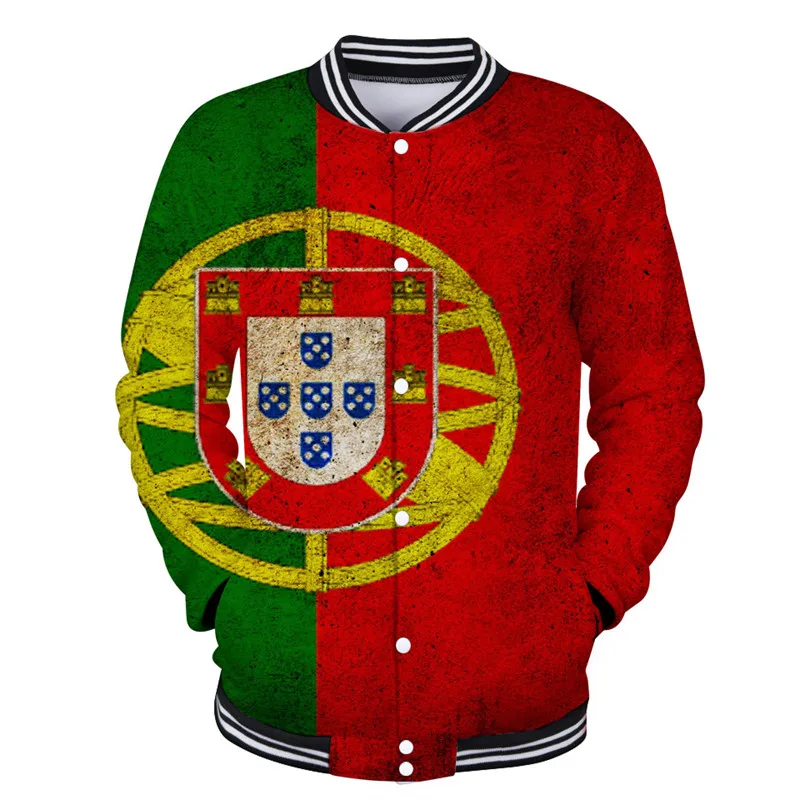 

National Flag 3D printed jacket men women coat streetwear sweatshirt Portugal Argentina Canada Brazil USA Flag hoodies clothes