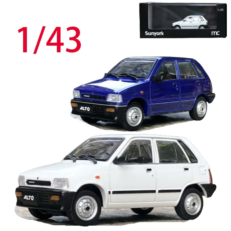 

MC Diecast 1/43 Scale Suzuki Alloy Car Model Suzuki ALTO 2 Play Vehicles Toys for Boys Original Box Collection Display