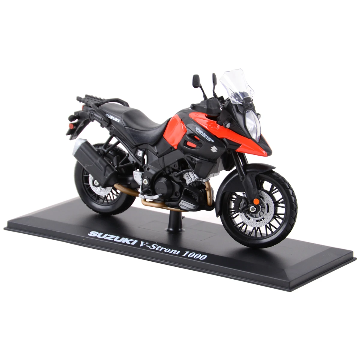 

Maisto 1:12 Suzuki V-Strom With Stand Die Cast Vehicles Collectible Hobbies Motorcycle Model Toys