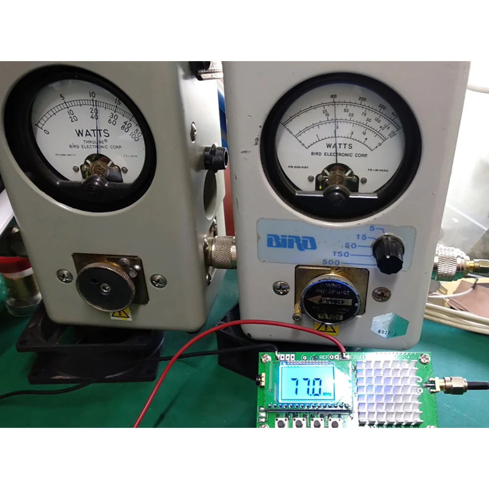 Imagem -05 - Áudio Estéreo Módulo Transmissor fm sem Fio Rural Broadcasting 76108 Mhz Digital Flat Panel Display f Ham Amp Rádio 1w 2w Dc12v