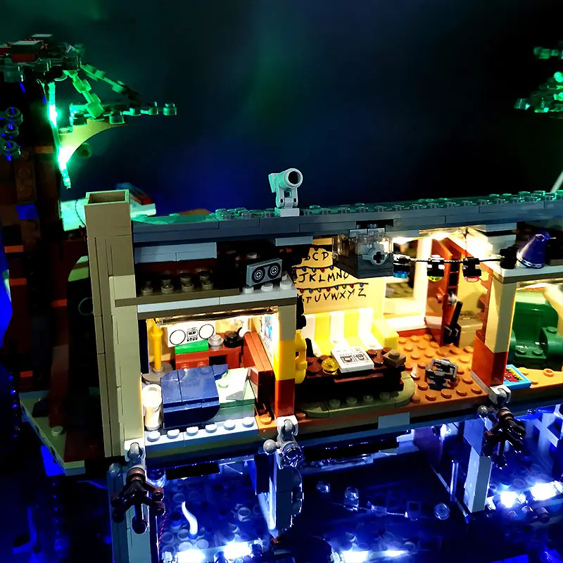 레고 75810용 맞춤형 프리미엄 DIY LED 조명 키트(블록 모델 없이 LED 조명만 해당) 좋아하는 빌드를 강조하세요