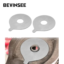 BEVINSEE Rear Spring Perch Reinforcement Plates for Coilover Spring For BMW E46 M3 3 Series 2000-2006 Z4 E85 2003-2008