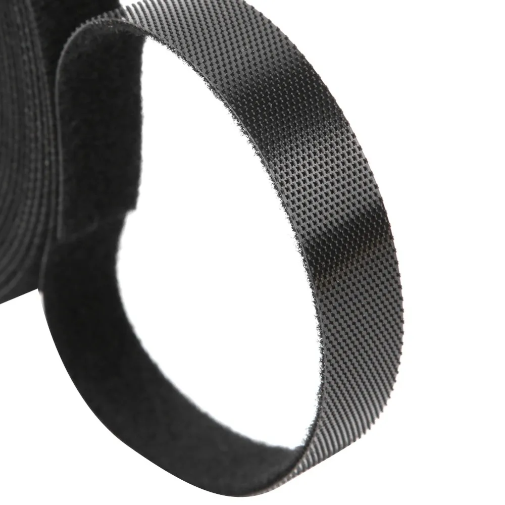 4 Pcs Durable Reusable Hook and Loop Tape Adjustable Heavy Duty Cable Fastener Self-Gripping Straps Cable Management