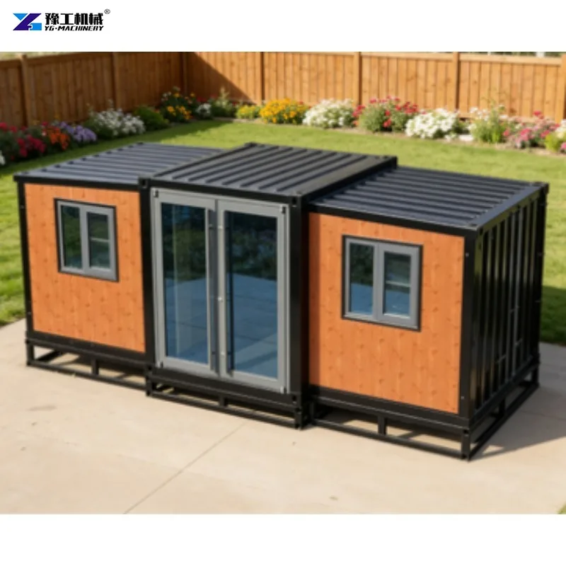 High Quality 20ft 40ft Expandable Container House Modern Luxury Prefabricated Steel Structure House