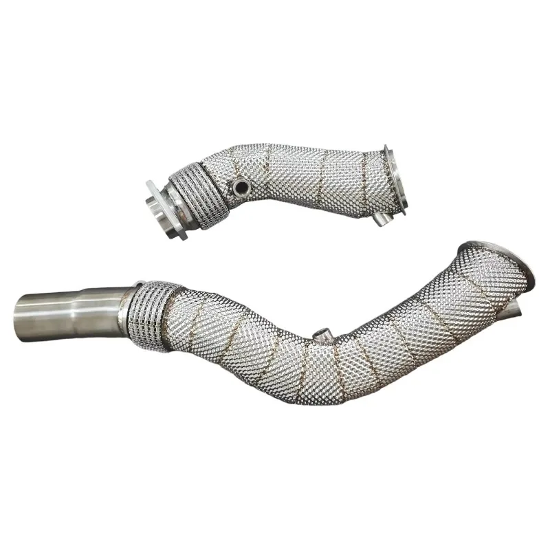 أنبوب حراري لسيارة BMW F80 F82 M3 M4 S55 - مكون عادم متين، مقاوم للحرارة وتعزيز الأداء #3