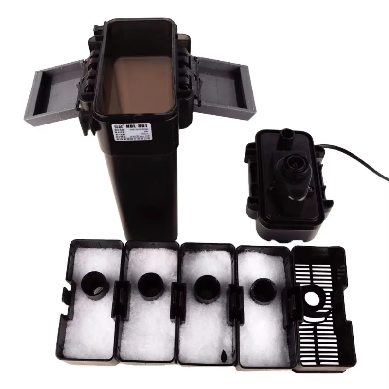 Akuarium Gantung Gantung pada Filter Filter Spons Tangki Ikan Akuarium