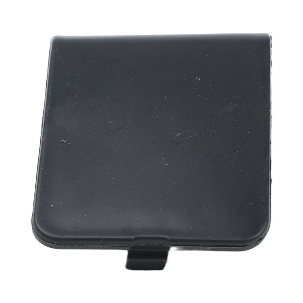 Replacement Tow Hook Cap Bumper Oem Replacement Cap Black Unpainted Bumper Tow Cover Sturdy Plastic Build Unpainted Black Finish