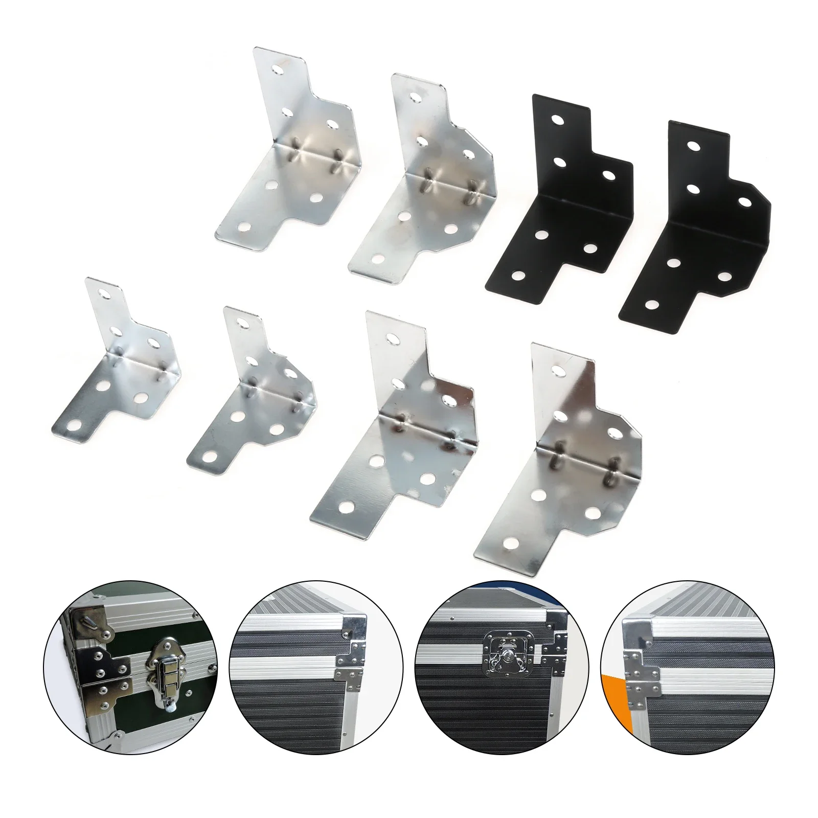

Flight Case Corner Protective Corners For decorating and Protecting Jewel Case ,Desk Corner, Boxes and Other Household Items