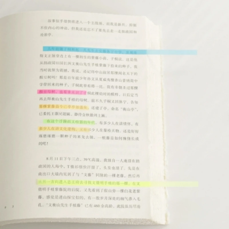 Colored Index Tabs Long Page-Markers Sticky Index Tabs Strips-Memo Note Tabs Translucent Sticky Notes School Supplies