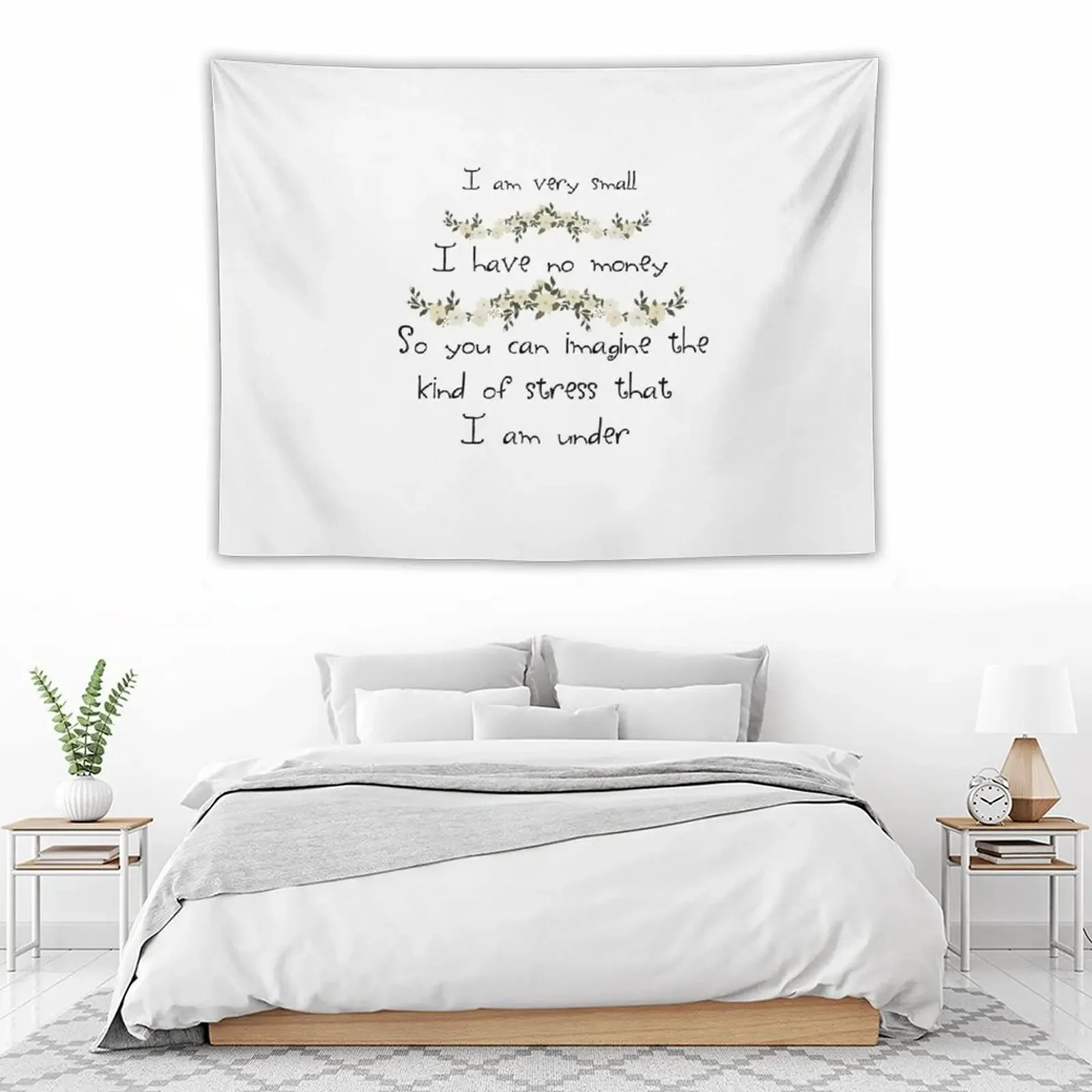 Small and Poor Tapestry Cute Decor Wall Decor Tapestry