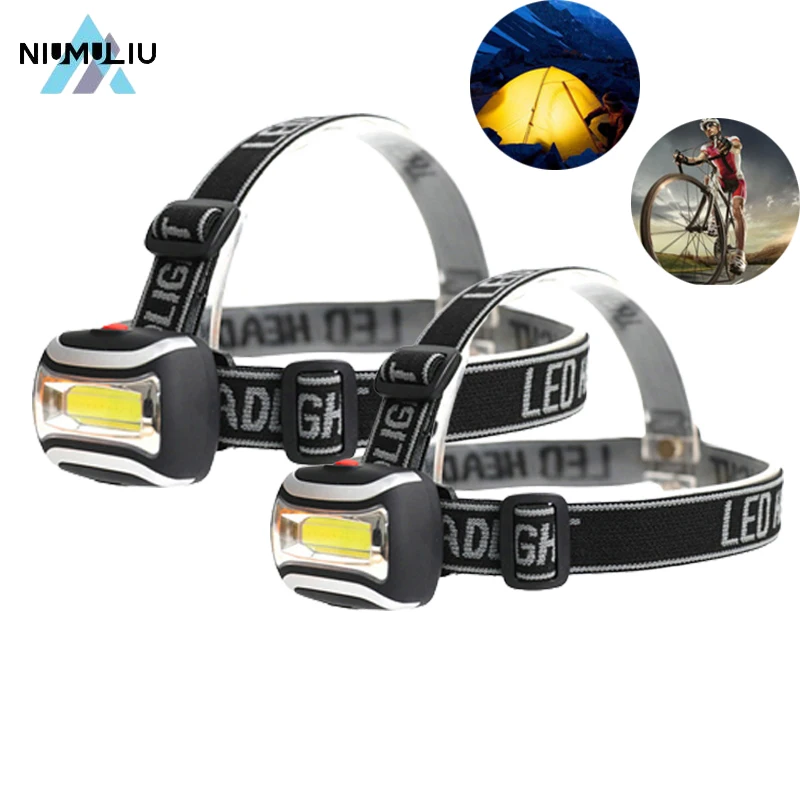 

F2 Fishing Light Mini COB LED Headlamp Torch 4 Modes Waterproof Headlight Head Flashlight Lanterna For Outdoor Camping Night