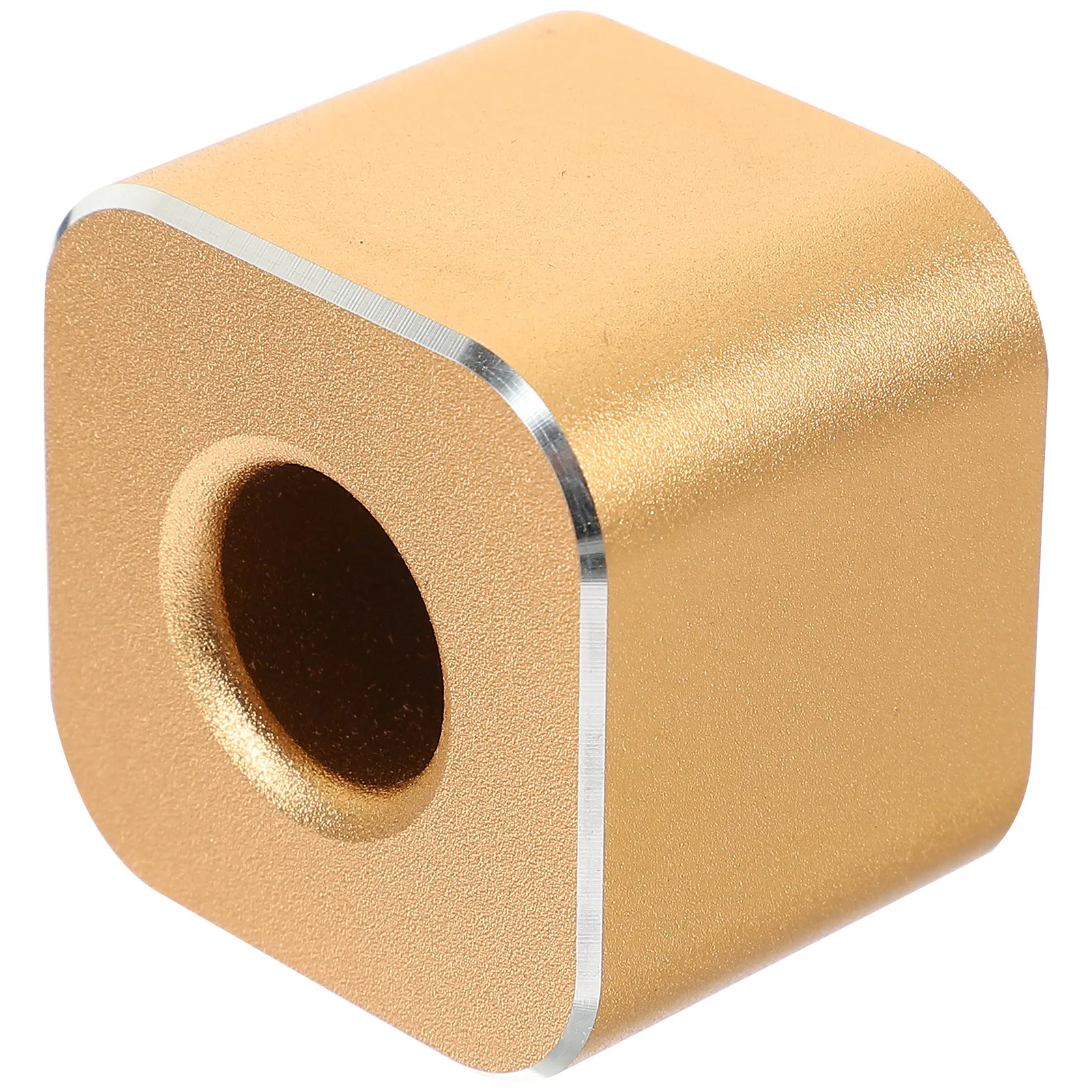 

Premium Metal Cube Pen Holder Single Slot Desktop Stand for Writing Pens Office School Home Organization Solution