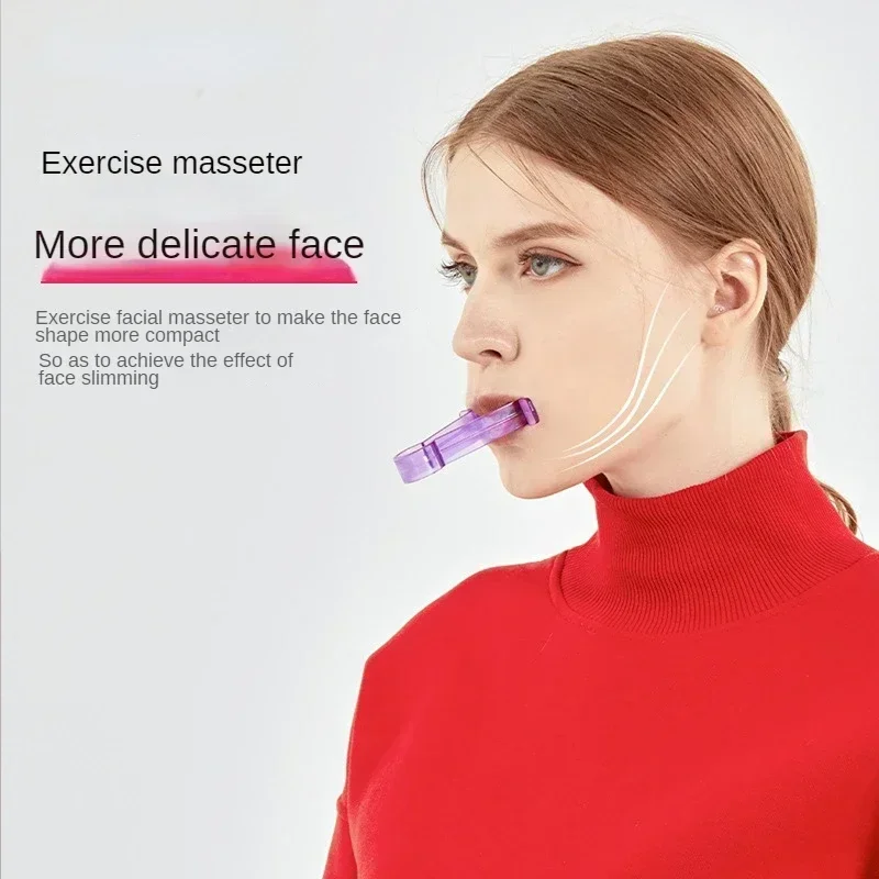 V Shape Face Neck Exerciser Face Lift Skin Firming Double Chin Exerciser Instrument Jaw Exerciser Portable Face Trainer