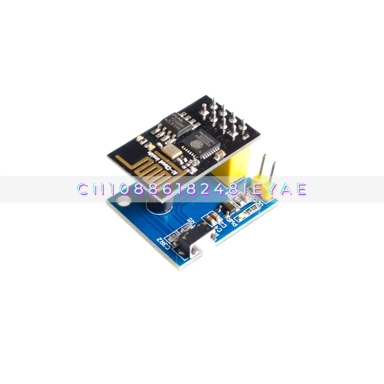 ESP8266 ESP-01S DS18B20 Temperature WiFi Wireless Node Module, Including ESP-01 Module