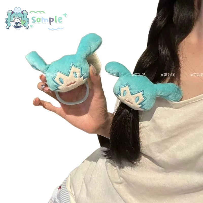 

Хацунэ Мику мультфильм милая голова веревка творчество каваи аниме девушка кукла фигурка аксессуары для волос анимация периферийные устройства подарок