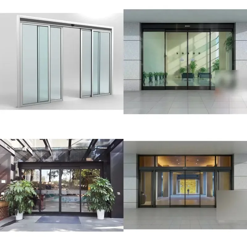 ES200 Easy 4 Panel Four Leaf Balcony Automatic Sliding Door