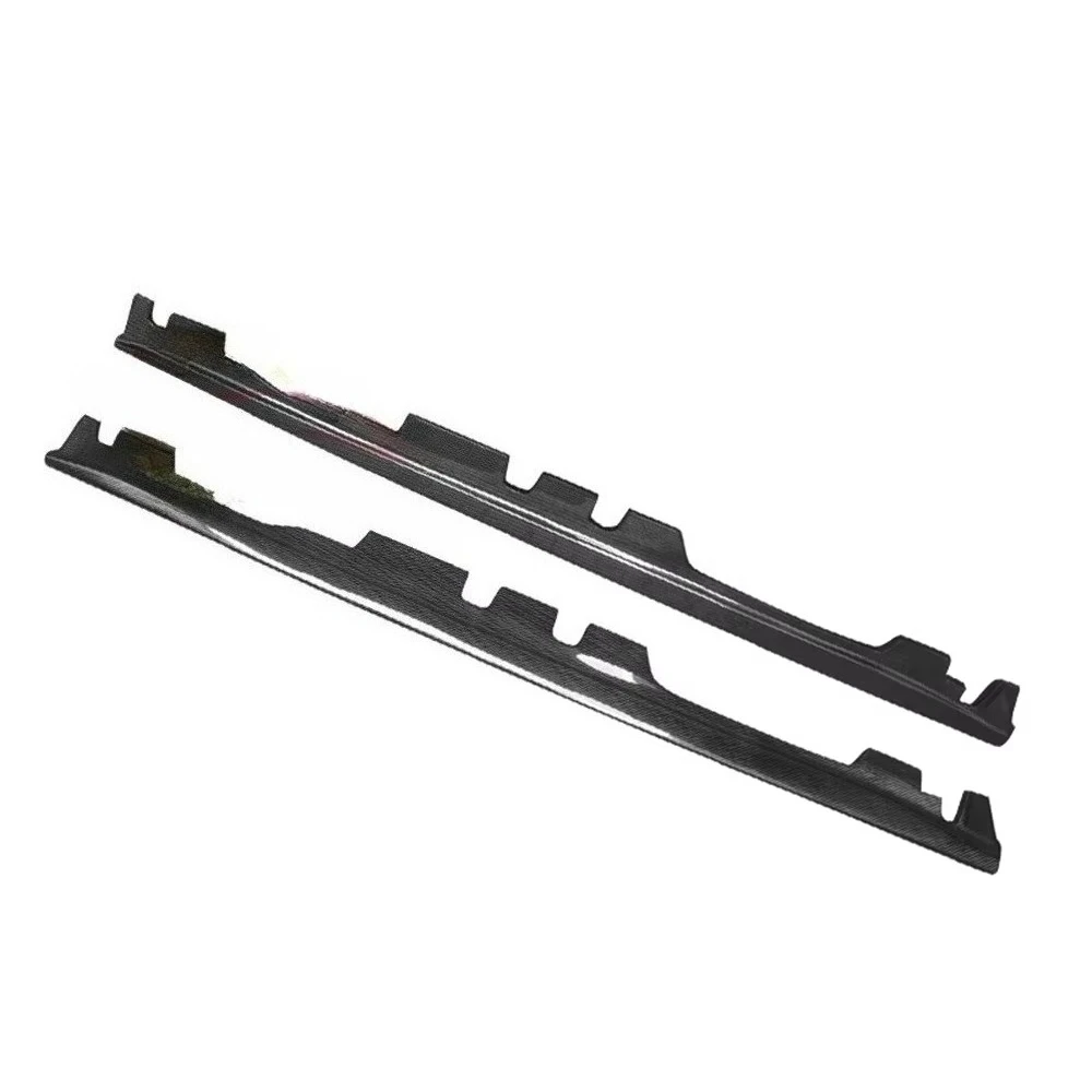 

High Quality Highly Polished Carbon Fiber Side Skirt Extension, Screw Mount Simple Installation forBMW E92 E93 M3