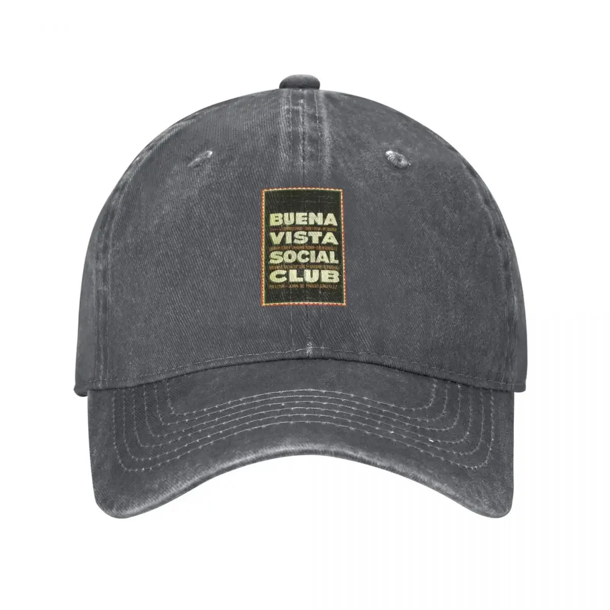 

Buena Vista Social Club Music Movie Poster Baseball Cap western Hat hard hat Caps For Men Women's