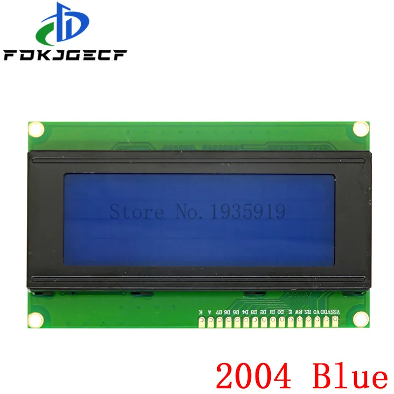 Picture 3: LCD2004 2004 20x4 2004A Blue/Green screen HD44780 Character LCD /w IIC/I2C Serial Interface Adapter Module for arduino