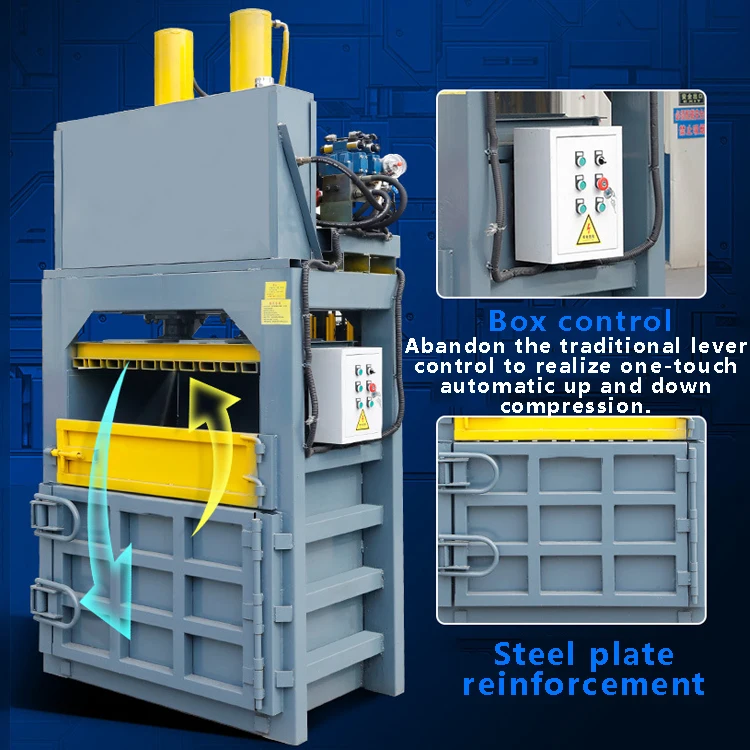 بيع 2023 علبة ألومنيوم مضغوطة/مكبس بالة/مكبس الإطارات #3