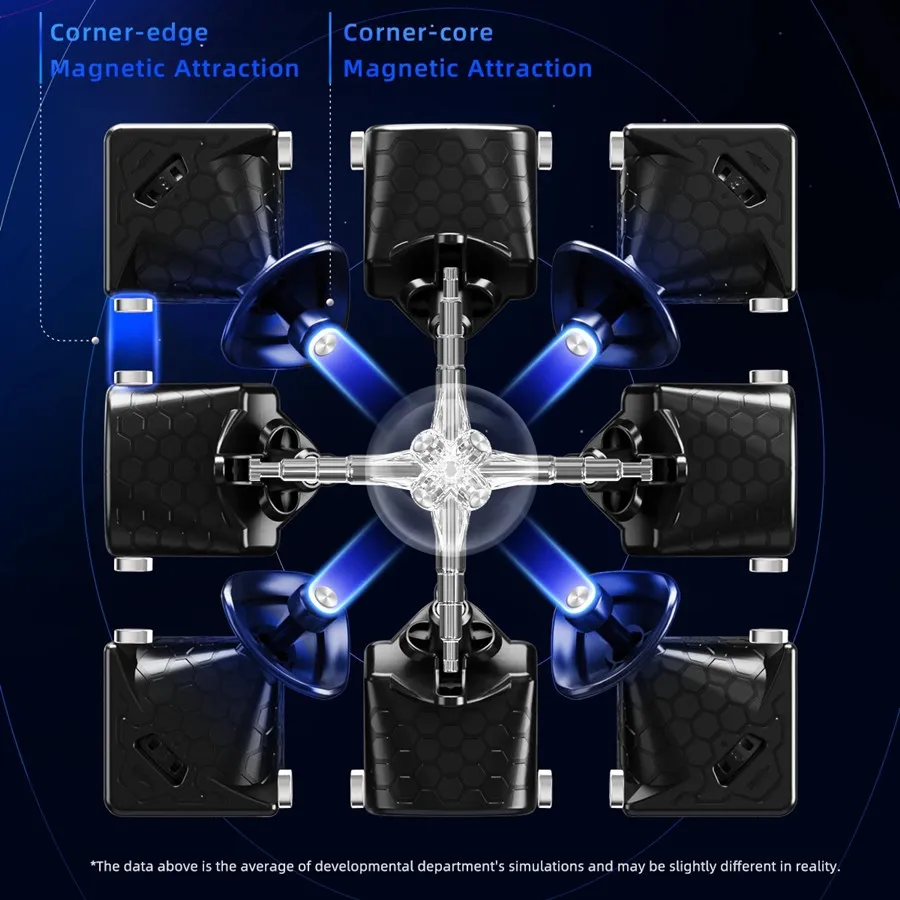 GAN 13 Maglev UV Stickerless Magnetic Speed Cube 3 x3professional Gan 13 Magic Cube Puzzle Toys gan13 Maglev UV Cubo Magico