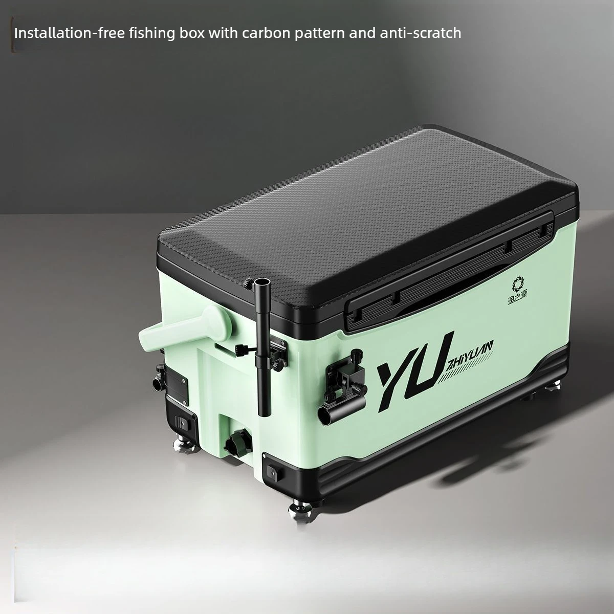 

Thickened Sitable Fishing Box, 2026 Portable Large Capacity, Non-Deforming Scratch-Resistant, Match Fishing Tackle Cooler
